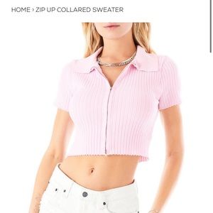 carmar pink sweater